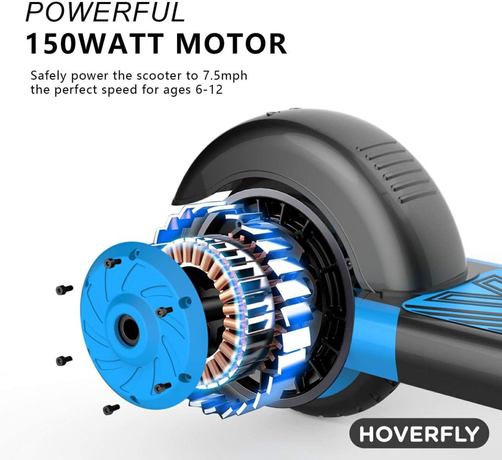 trottinette-electrique-enfant-hoverfly-moteur